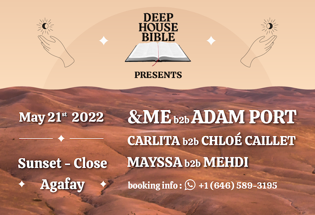 Deep House Bible Presents &ME b2b Adam Port