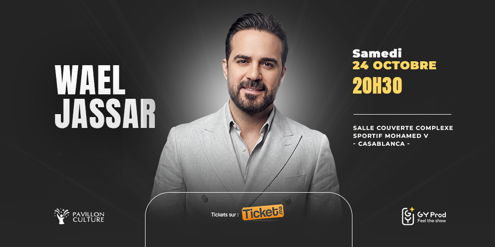 Wael Jassar en Concert à Casablanca