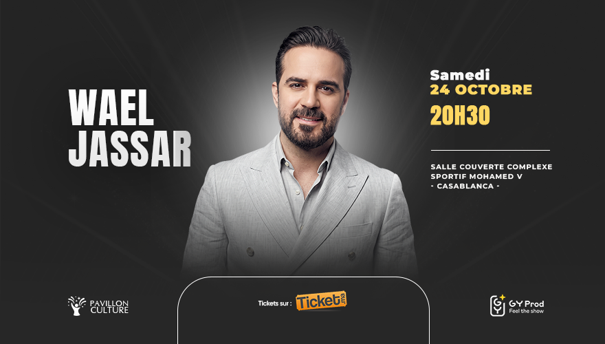 Wael Jassar en Concert à Casablanca